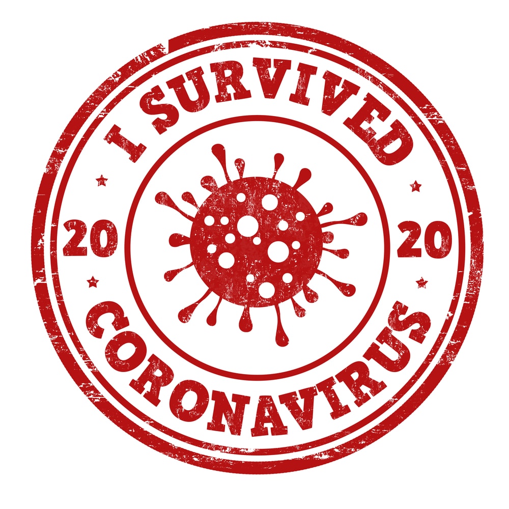 I Survived Coronavirus Sign Or Stamp