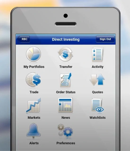 rbc app screenshot