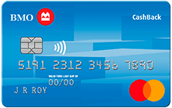 BMO cash back mastercard