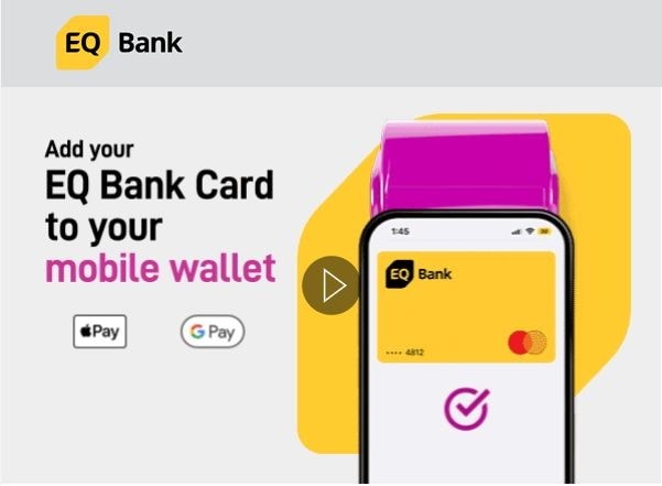 eq bank mobile wallet