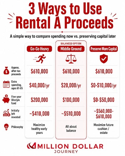 how to use rental income