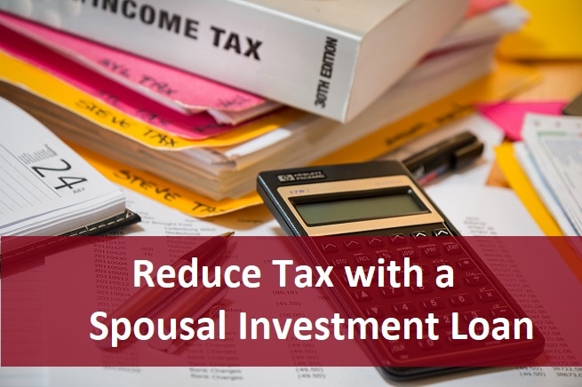 income splitting tax strategy - spousal investment loan