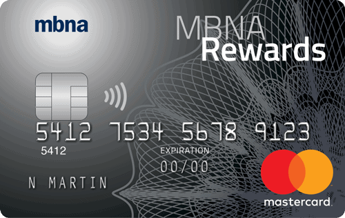 mbna rewards platinum