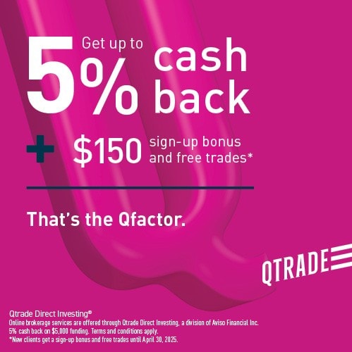 Qtrade 2025 promo