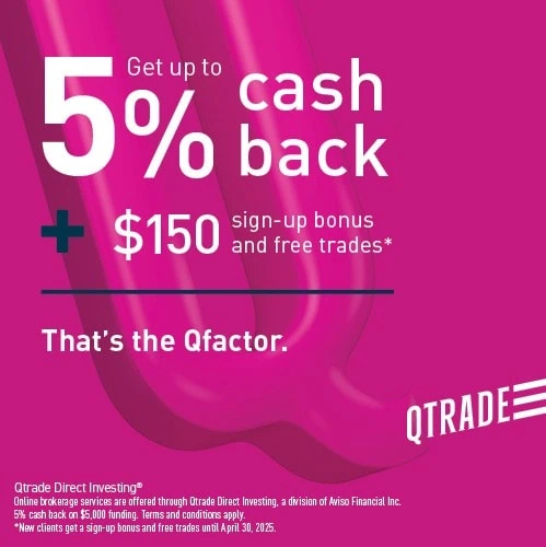 qtrade 2025 promo